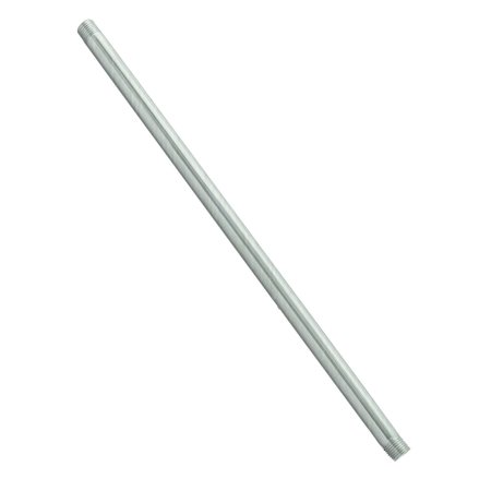 WESTBRASS 1/2" x 36" IPS pipe nipple in Satin Nickel D12136-07